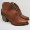 TRONCHETTO TEXANO PELLE DONNA KEB 202 CUOIO