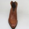 TRONCHETTO TEXANO PELLE DONNA KEB 202 CUOIO