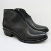 TRONCHETTO TEXANO PELLE DONNA KEB 305 NERO