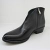 TRONCHETTO TEXANO PELLE DONNA KEB 305 NERO