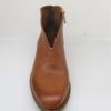 TRONCHETTO TEXANO PELLE DONNA KEB 305 CUOIO