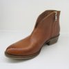 TRONCHETTO TEXANO PELLE DONNA KEB 305 CUOIO