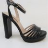 Sandalo pelle Donna ALBANO 4011 Nero