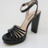 Sandalo pelle Donna ALBANO 4011 Nero