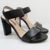 Sandalo pelle Donna ALBANO 4078 Nero