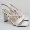 Sandalo pelle Donna ALBANO 4178 Bianco