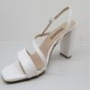 Sandalo pelle Donna ALBANO 4178 Bianco