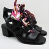 Sandalo Pelle Donna MJUS M09007 Nero