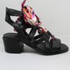 Sandalo Pelle Donna MJUS M09007 Nero