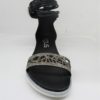 Sandalo Pelle Donna MJUS 740081 Nero/Argento