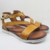 Sandalo Pelle Donna MJUS 740019 Senape