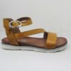 Sandalo Pelle Donna MJUS 740019 Senape