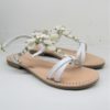 Sandalo pelle Donna CAFèNOIR GH931 Bianco