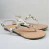Sandalo pelle Donna CAFèNOIR GH932 Bianco