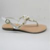 Sandalo pelle Donna CAFèNOIR GH932 Bianco