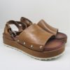 Sandalo Pelle Donna MJUS M06017 Cuoio