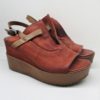 Sandalo pelle donna 805004 MJUS Mattone