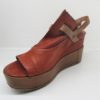 Sandalo pelle donna 805004 MJUS Mattone