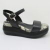 Sandalo pelle donna Adele Dezotti 2306 Nero