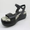Sandalo pelle donna Adele Dezotti 2306 Nero