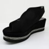 Sandalo pelle donna GIANMARCO SORELLI 2006 Jil Nero