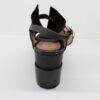 Sandalo pelle donna 805004 MJUS Nero