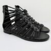 Sandalo Pelle Donna MJUS M05038 Nero