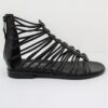 Sandalo Pelle Donna MJUS M05038 Nero