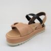 Sandalo donna pelle LILIMILL 6831 Cipria