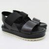 Sandalo donna pelle LILIMILL 6833 Nero