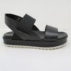 Sandalo donna pelle LILIMILL 6833 Nero