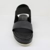Sandalo donna pelle LILIMILL 6833 Nero