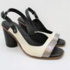 Sandalo donna pelle LILIMILL 6823 latte
