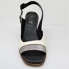 Sandalo donna pelle LILIMILL 6823 latte