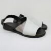 Sandalo donna pelle LILIMILL 6826 Latte