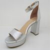 Sandalo pelle donna Apepazza Alison Argento