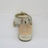 Sandalo pelle donna Apepazza Cloe Platino