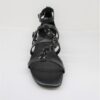 Sandalo pelle donna Apepazza Poppy Nero