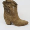 Texano in camoscio colore Cuoio NICHE 5455