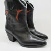 Texano in pelle colore Nero NICHE 5455