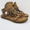 SANDALO PELLE DONNA AS98 534010 Cuoio