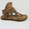 SANDALO PELLE DONNA AS98 534010 Cuoio