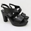 Sandalo pelle donna GIANMARCO SORELLI 2661 Mara nero