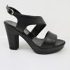 Sandalo pelle donna GIANMARCO SORELLI 2661 Mara nero