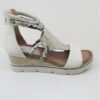 Sandalo Pelle Donna MJUS 866002 Bianco