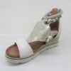 Sandalo Pelle Donna MJUS 866002 Bianco