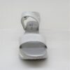 Sandalo pelle donna Apepazza Helyette Argento