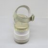Sandalo pelle donna Apepazza Helyette Platino