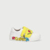 SNEAKER PELLE BIMBA ME CONTRO TE LIU JO BIANCA/GIALLA