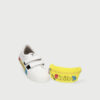 SNEAKER PELLE BIMBA ME CONTRO TE LIU JO BIANCA/GIALLA